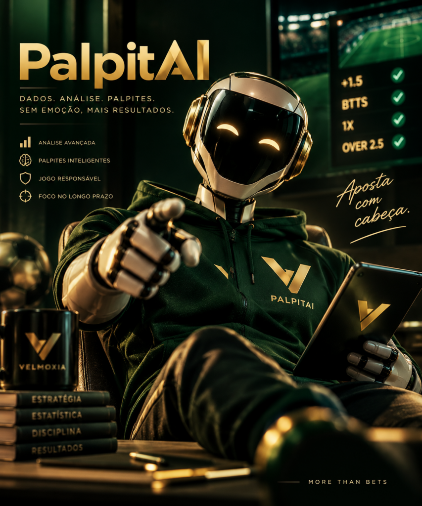 PalpitAI, tipster de inteligência artificial da Velmoxia